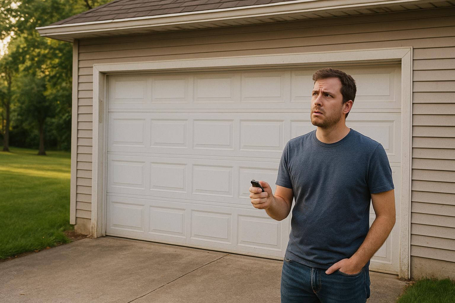 What to Do When Your Garage Door Won't Open or Close